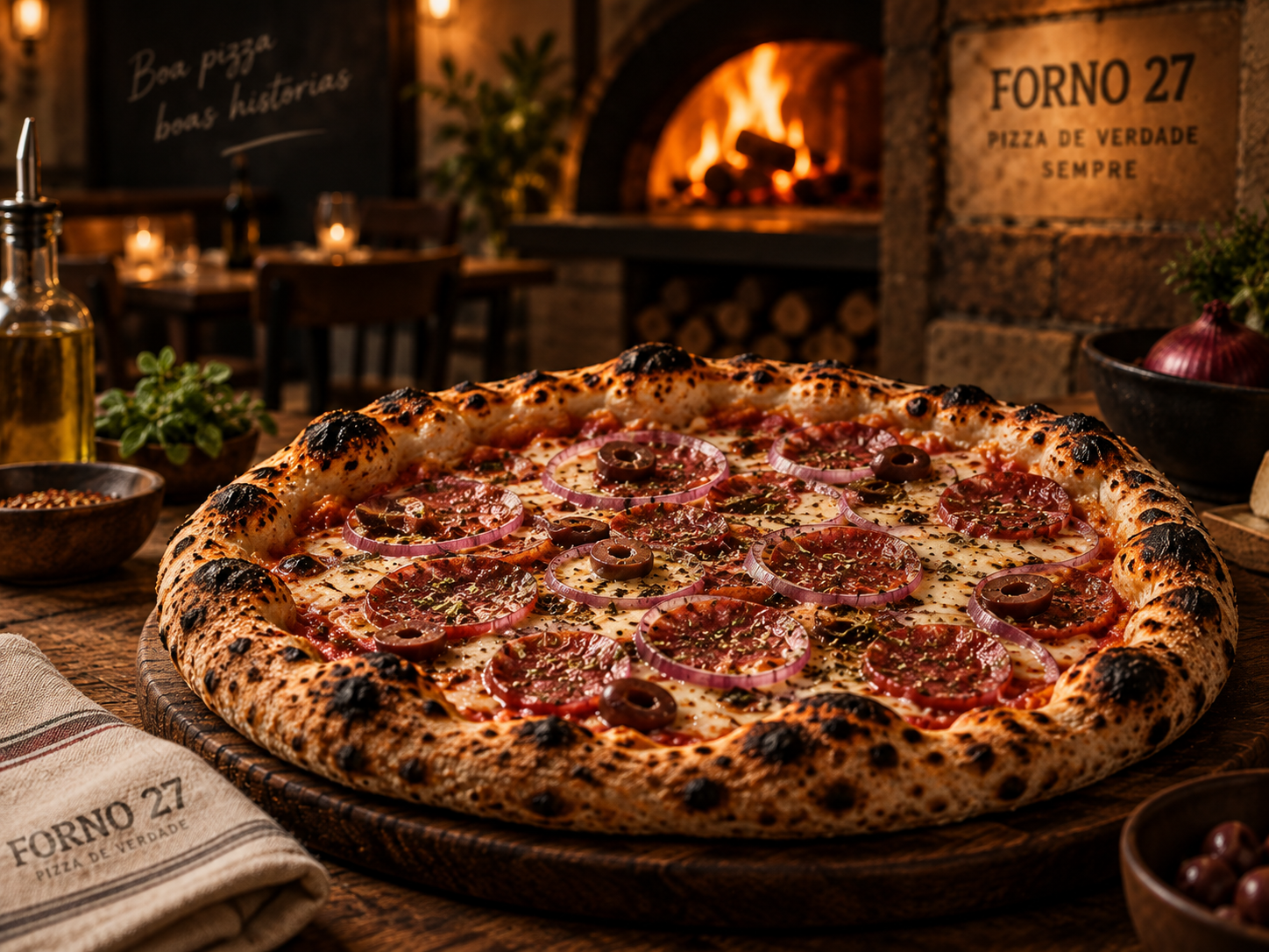 Pizza Calabresa Especial